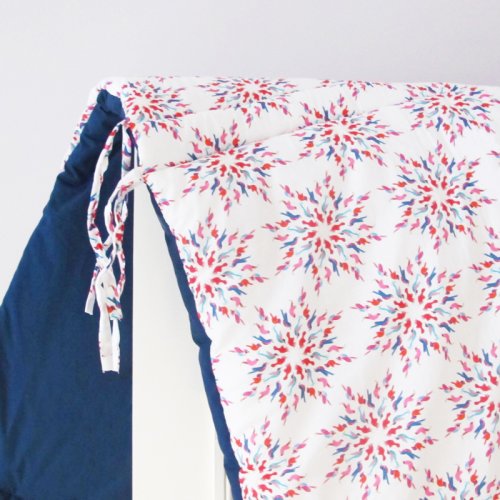 Tour de lit Mazurka - Marine